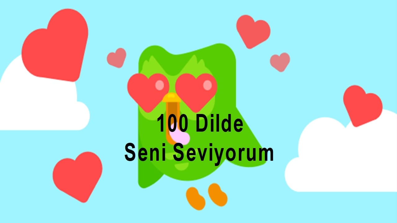 Sevgi dilleri: 100 dilde seni seviyorum sözleri