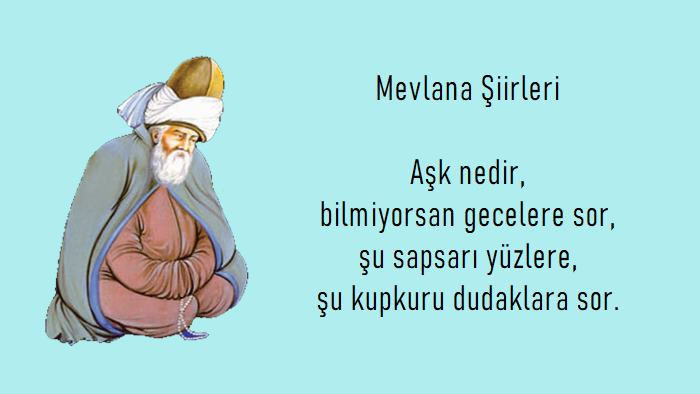 Mevlana şiirleri