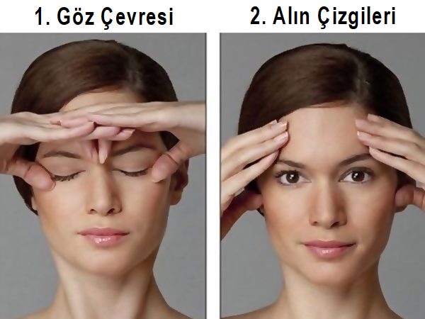 Göz açıcı yüz egzersizi