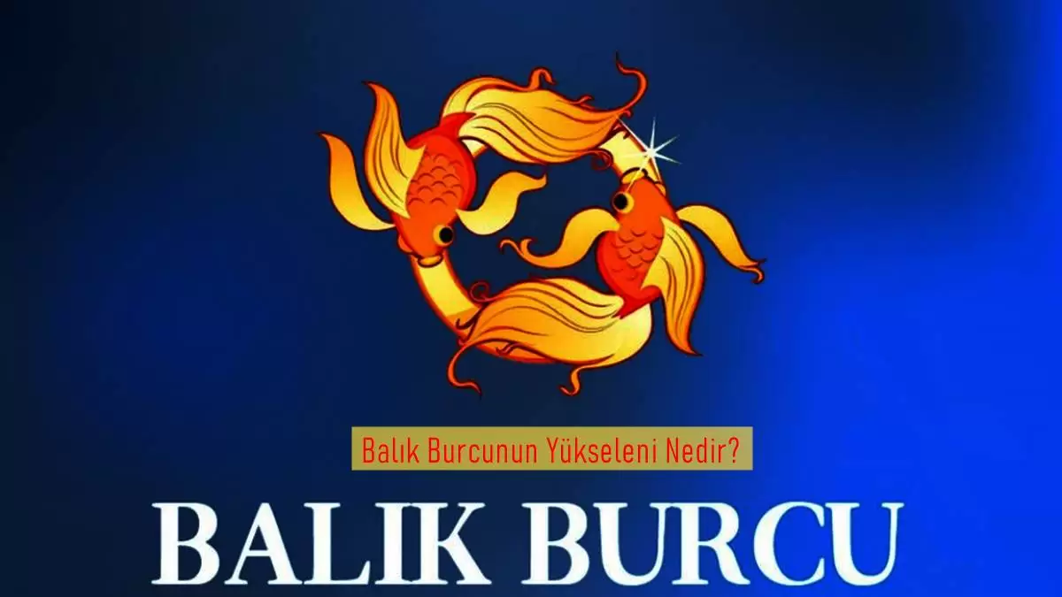 Balık Burcunun Yükseleni Nedir?