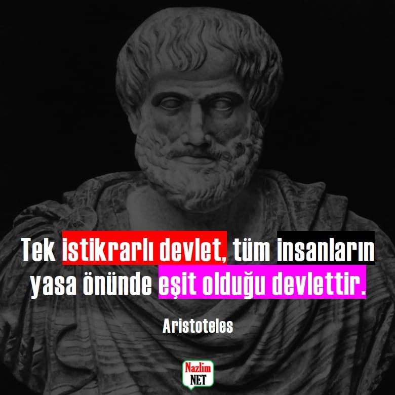 En güzel Aristoteles sözleri