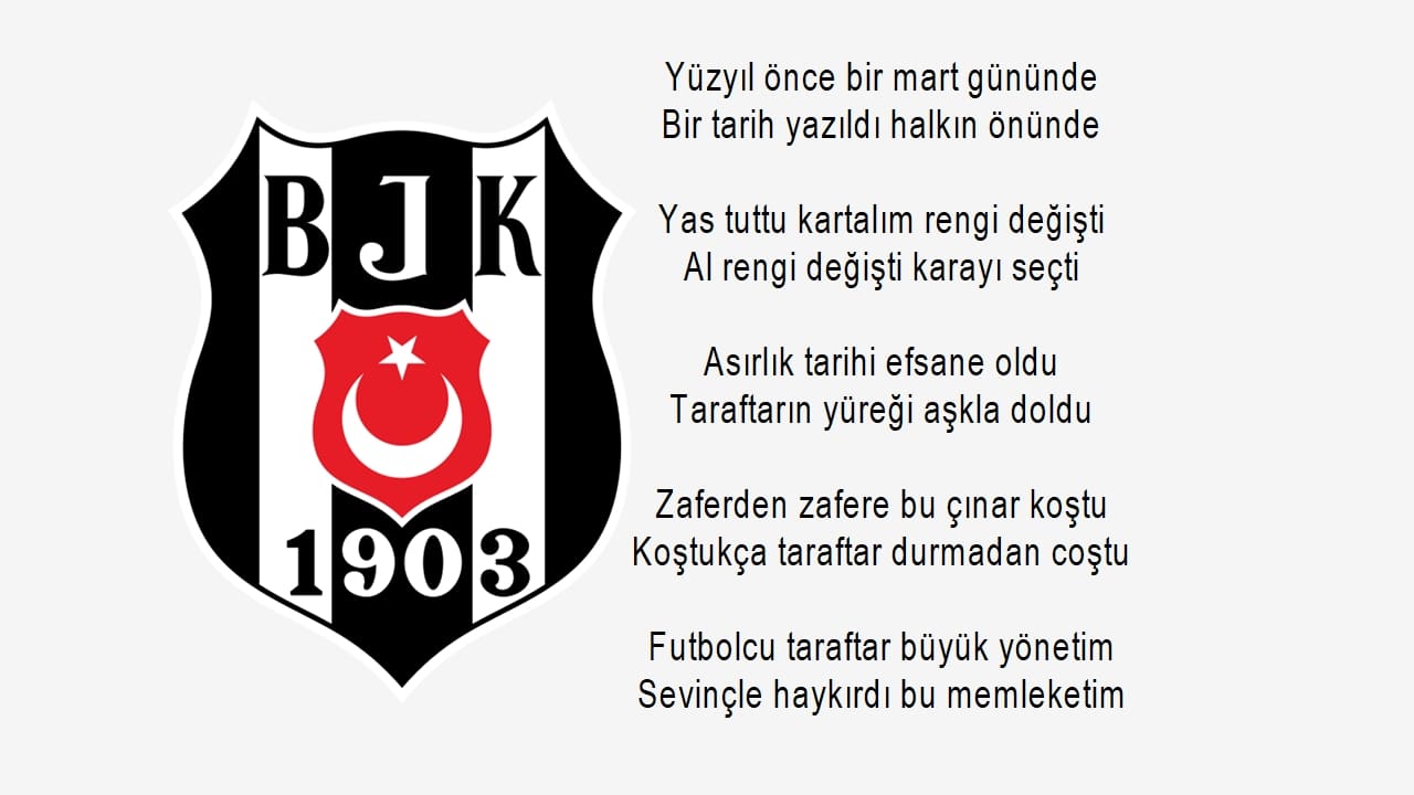 Beşiktaş Şiirleri