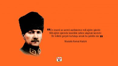 Atatürk'ün eğitim ile ilgili sözleri