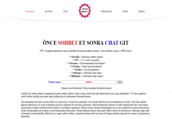 sohbet odaları ve ahlak kuralları