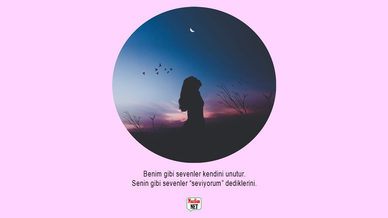 Sevenler için sözler