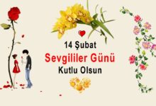 Sevgililer Günü mesajı