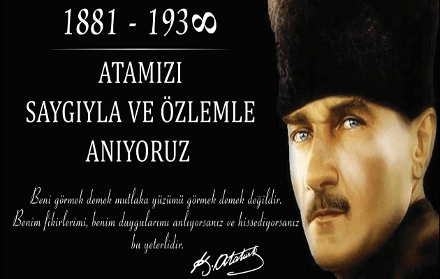 10 Kasım Atatürk Resmi