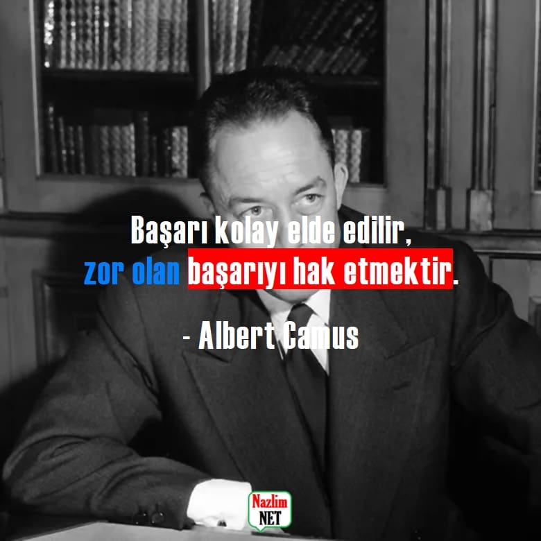 4. Albert Camus sözleri