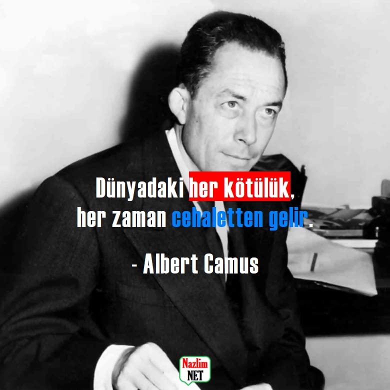 5. Albert Camus sözleri