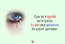 Kırgınlık sözleri