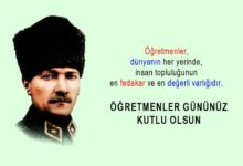 Öğretmenler Günü mesajları