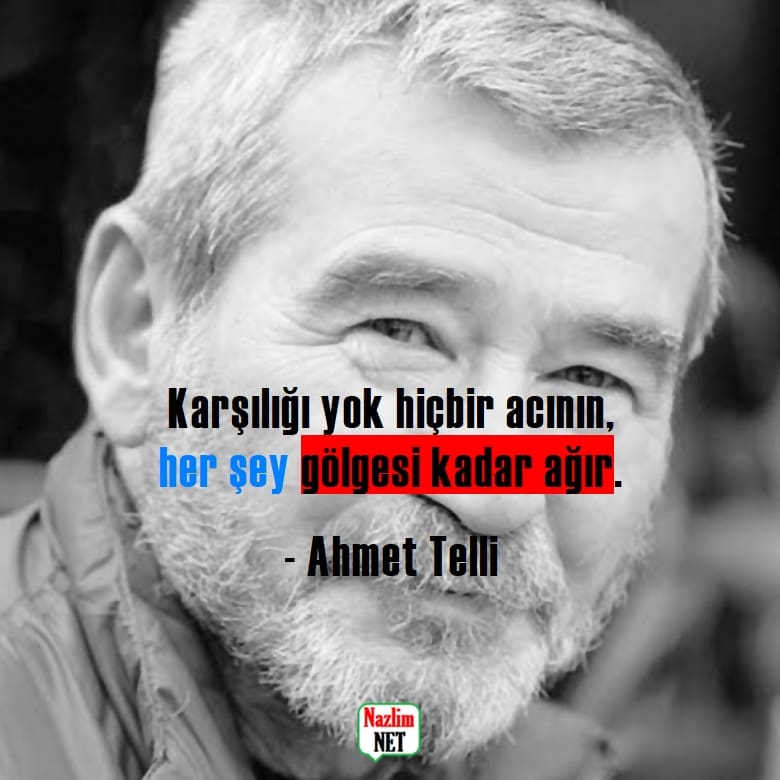 7. Ahmet Telli sözleri