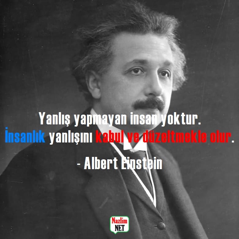 2. Albert Einstein sözleri