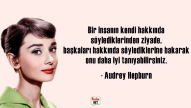 Audrey Hepburn sözleri