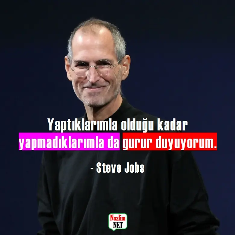 1. Steve Jobs sözleri