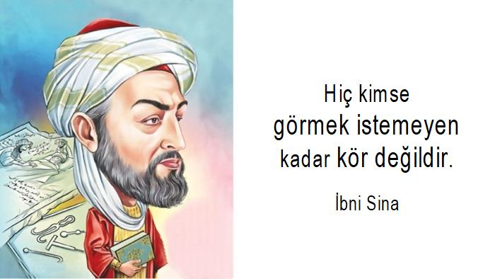 Altın sözler İbni Sina