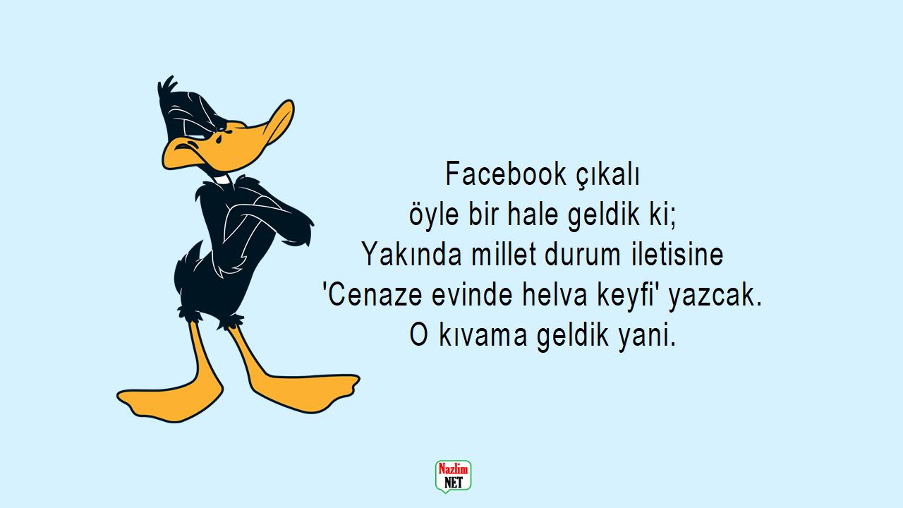 Facebook durum sözleri