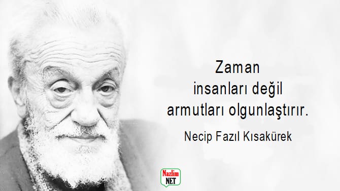 Necip Fazıl Kısakürek laf sokan sözleri