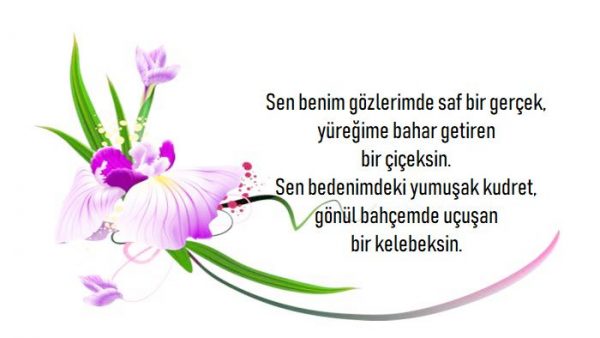 Çiçek Kartı Mesajları, Çiçek Kartına Yazılacak Sözler