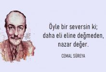 Cemal Süreya Sözleri