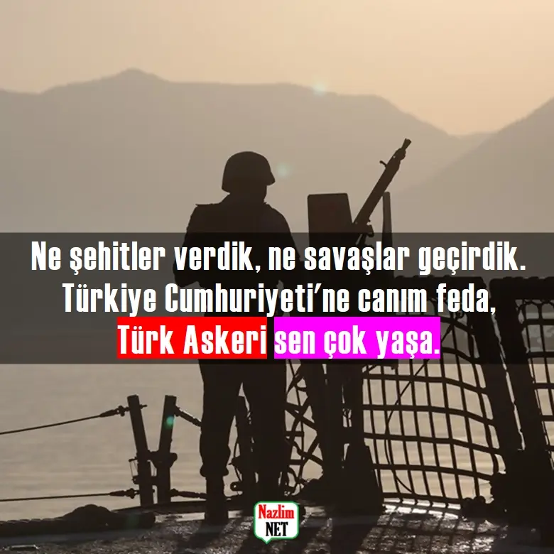 1. Asker sözleri