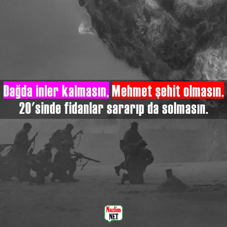 13. Asker sözleri