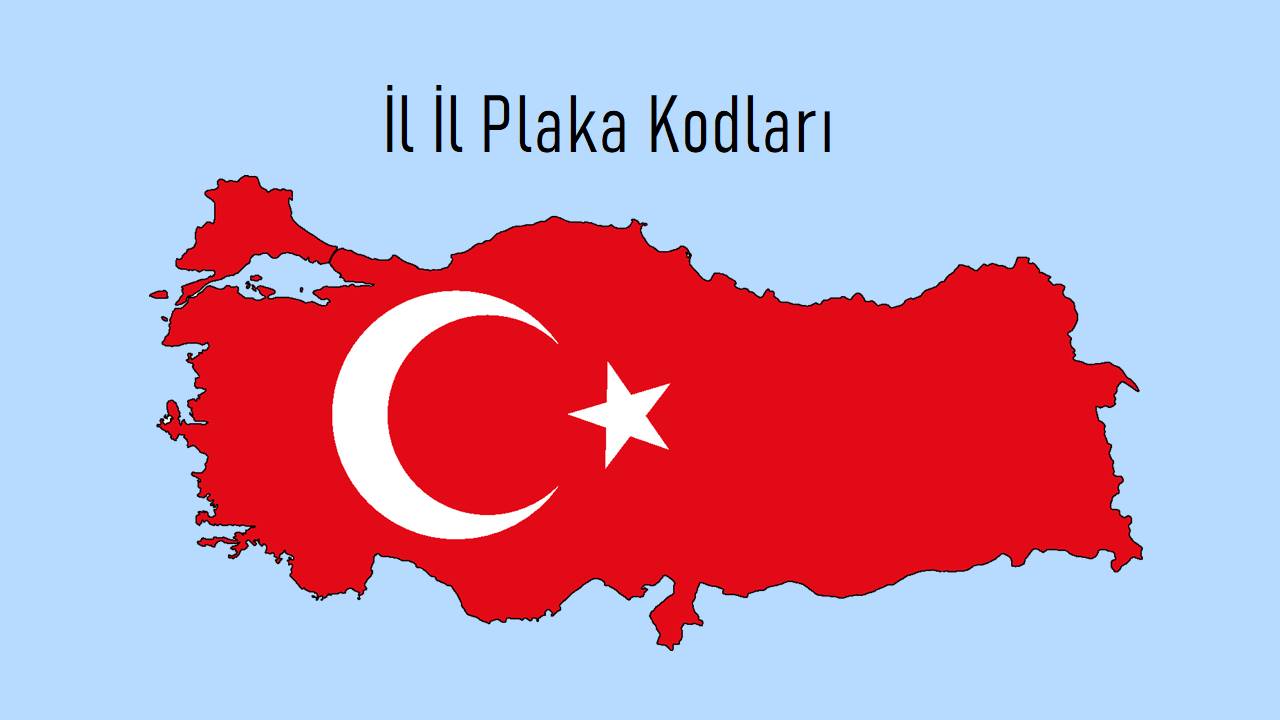 İl İl Plaka Kodları