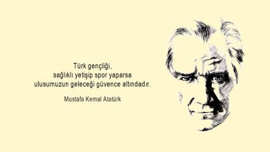 Atatürkün Spor İle İlgili Sözleri