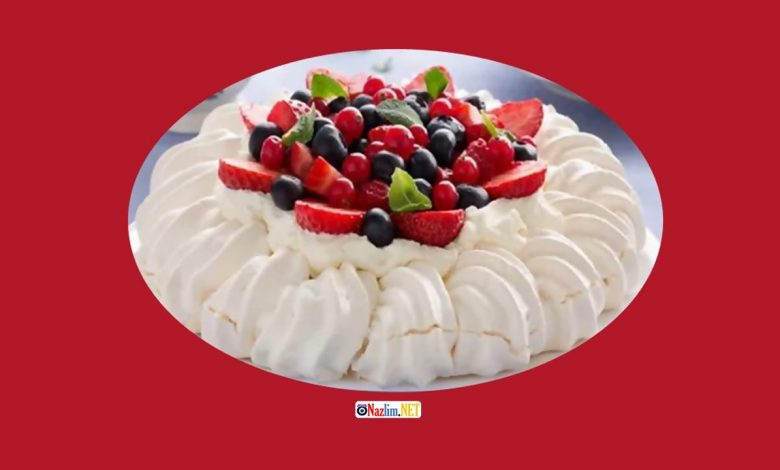 Pavlova Tarifi, Pavlova Tatlısı Tarifi