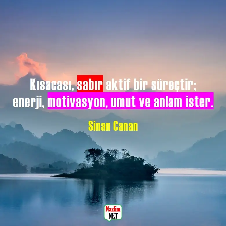 Motivasyon umut sözleri