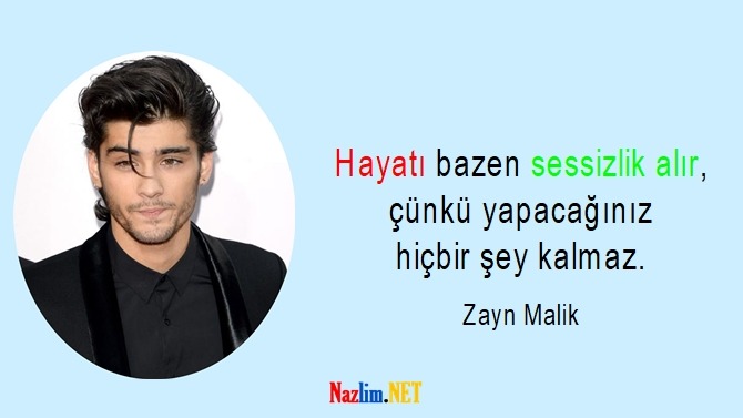 Zayn Malik sözleri