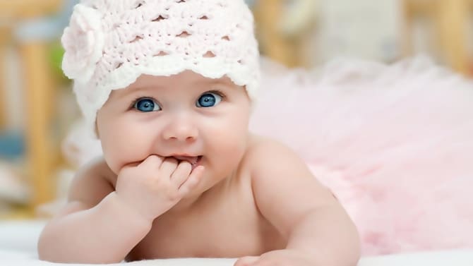 Sevimli bebek fotoğrafları