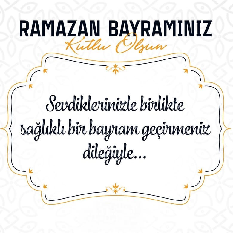 Ramazan Bayramı mesajları