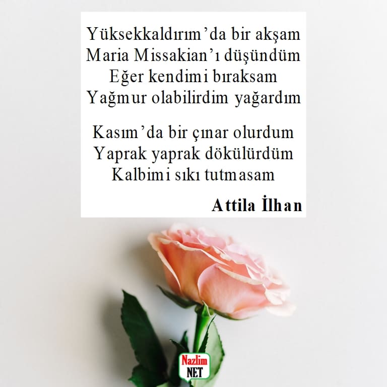 Attila İlhan şiirleri