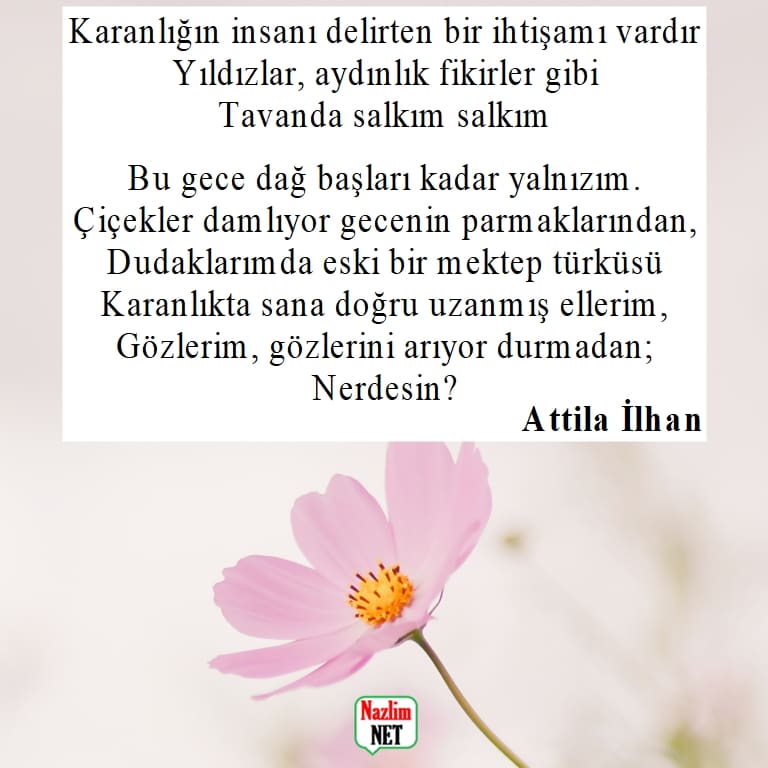 Attila İlhan şiirleri