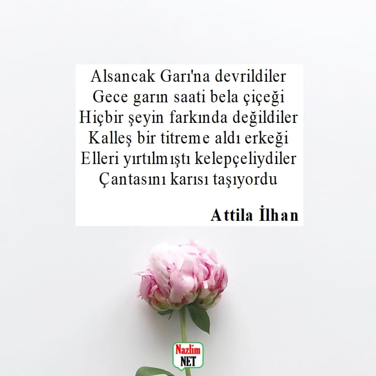 Attila İlhan şiirleri