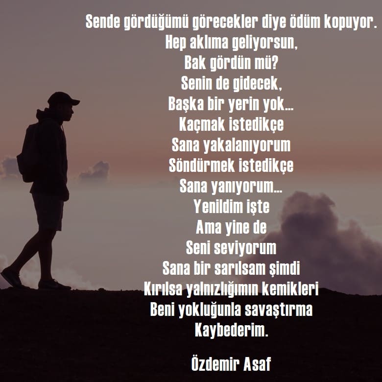 Özdemir Asaf şiirleri