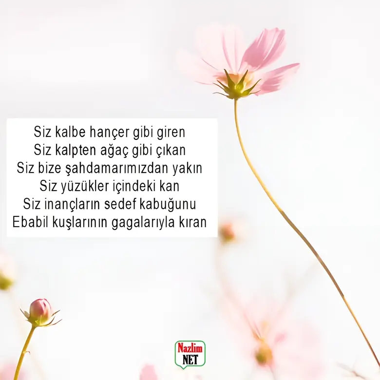 Sezai Karakoç şiirleri