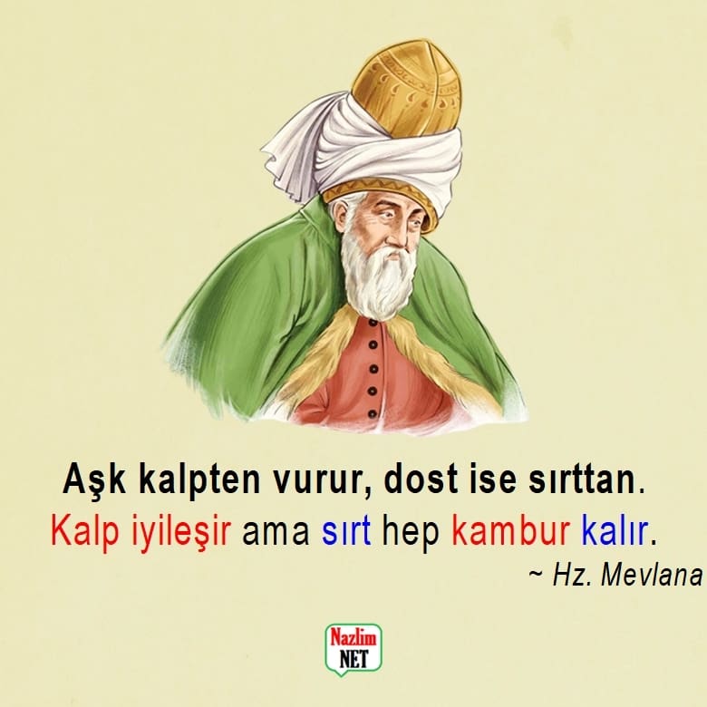 Manalı Mevlana sözü