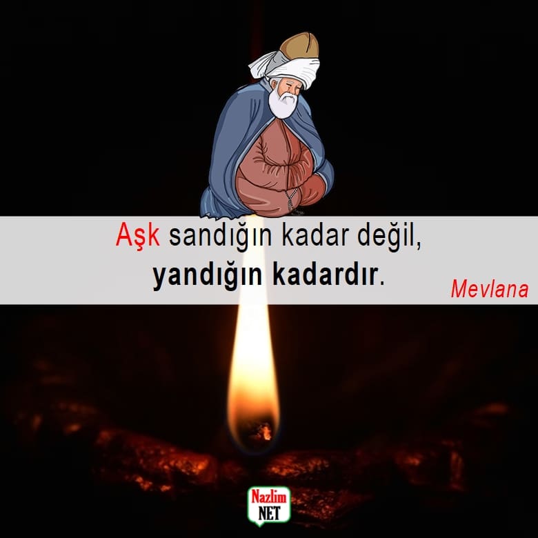 Mevlana aşk sözleri