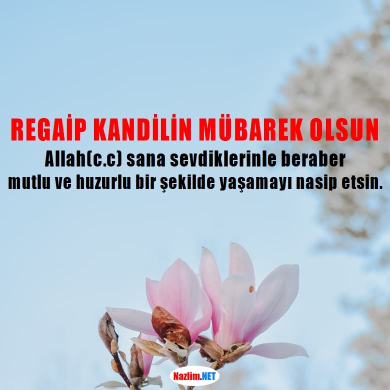 Regaip Kandili Mesajları