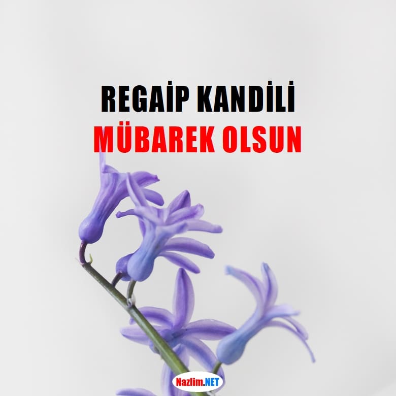 Regaip Kandili Mesajları