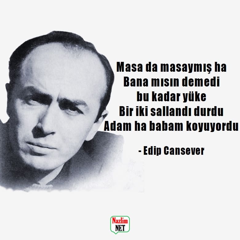 Edip Cansever şiirleri 1