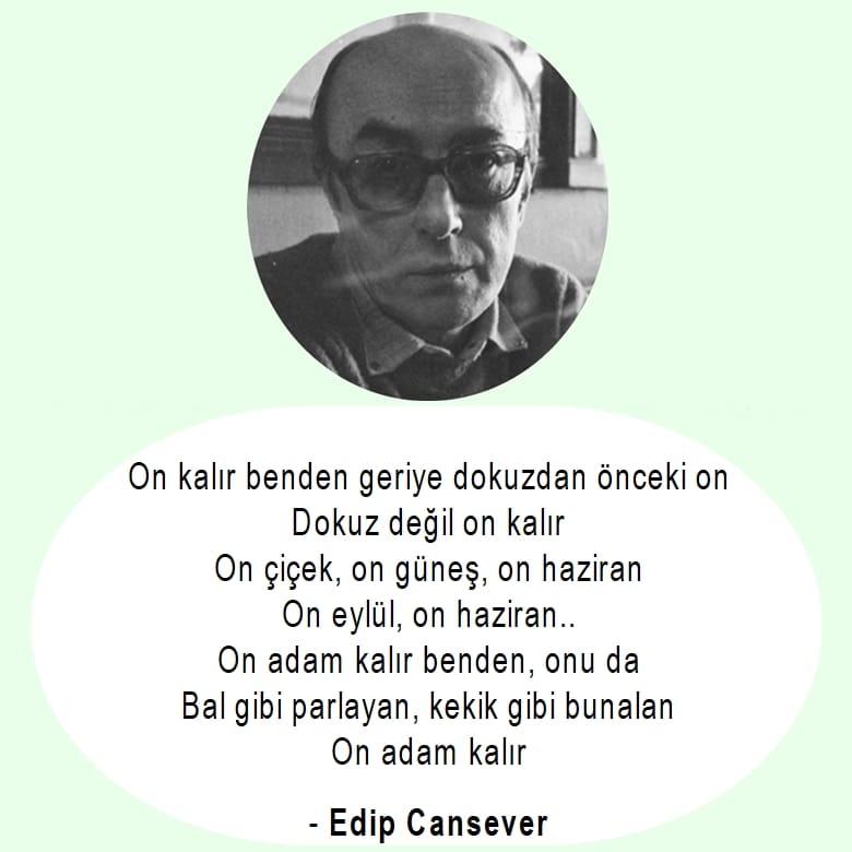 Edip Cansever şiirleri 3