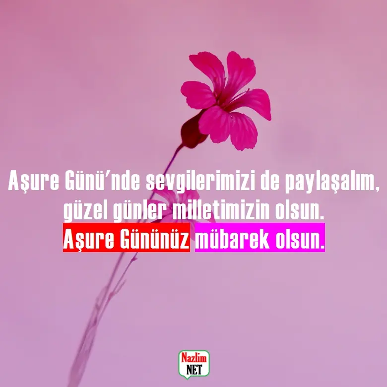 3. Aşure Günü mesajları