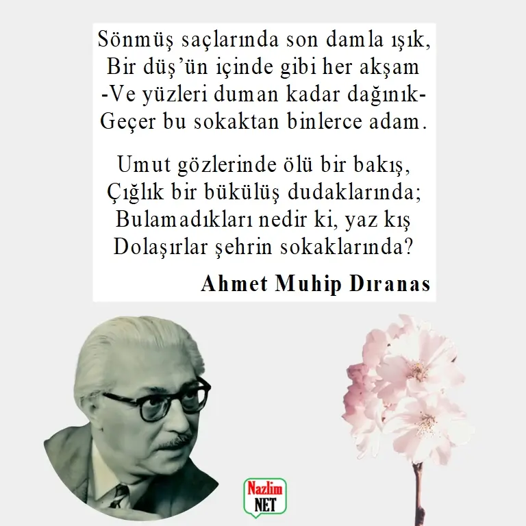 Ahmet Muhip Dıranas şiirleri