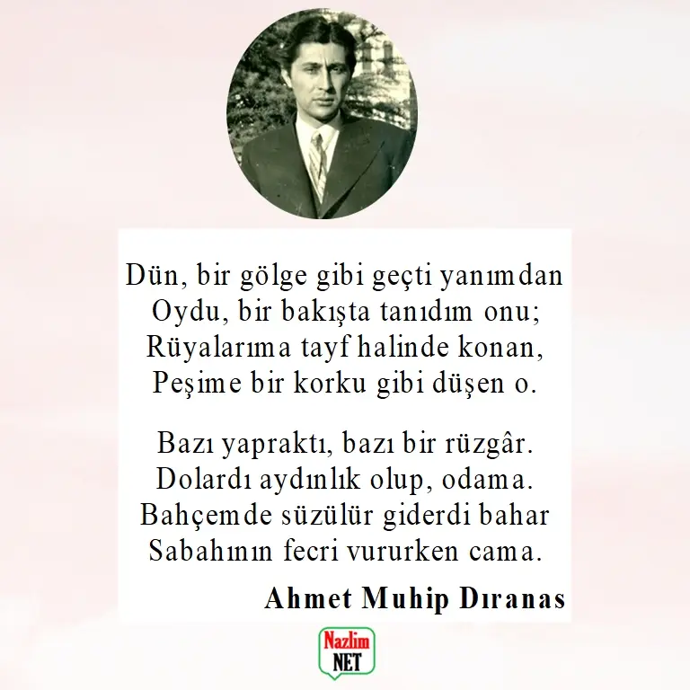 Ahmet Muhip Dıranas şiirleri