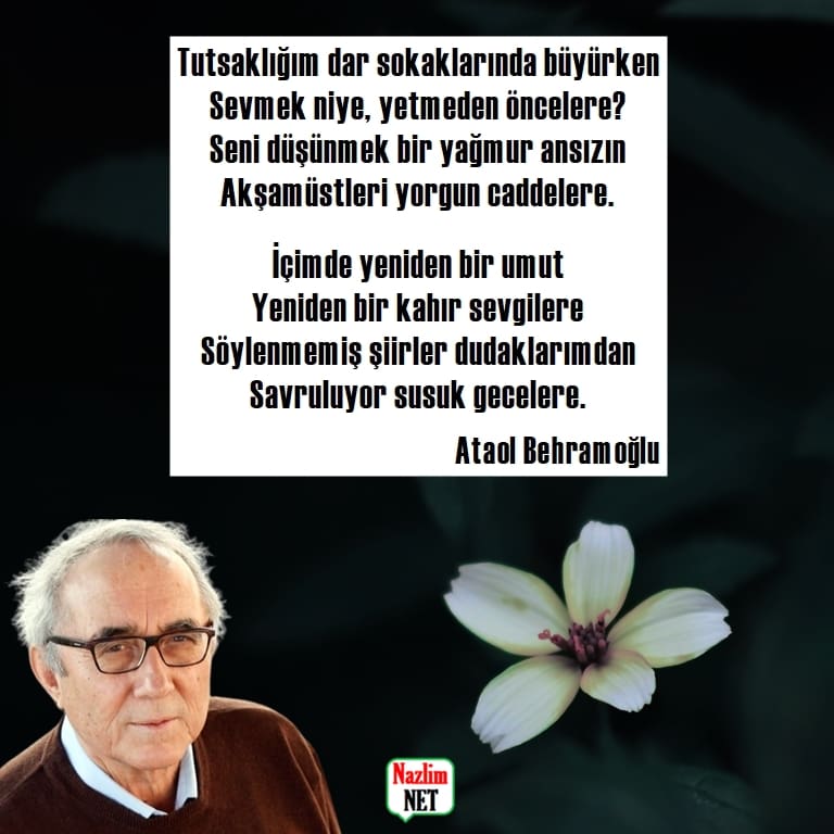 Ataol Behramoğlu şiirleri