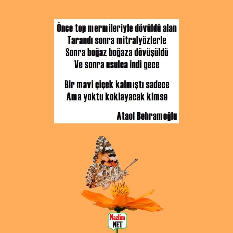 Ataol Behramoğlu şiirleri