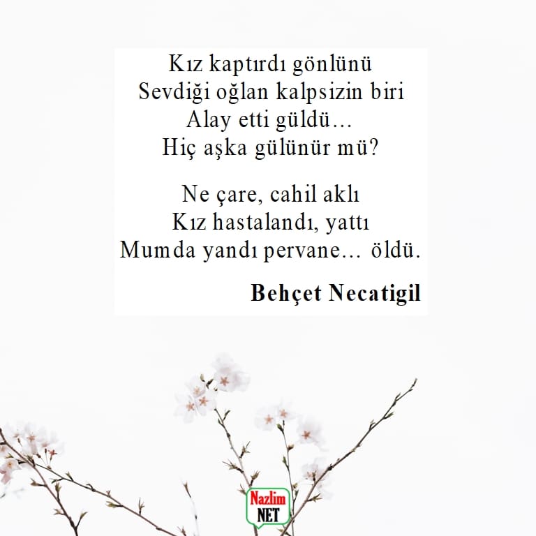 Behçet Necatigil şiirleri